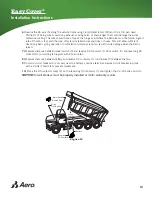 Предварительный просмотр 16 страницы Aero Easy Cover Installation Instructions Manual