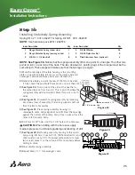 Предварительный просмотр 25 страницы Aero Easy Cover Installation Instructions Manual