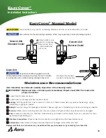 Предварительный просмотр 39 страницы Aero Easy Cover Installation Instructions Manual