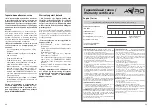 Предварительный просмотр 17 страницы Aero gc Instructions Manual