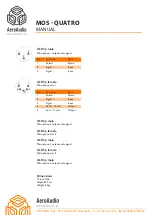 Preview for 4 page of AeroAudio MOS Quatro Manual