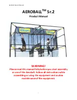 Aeroball Senior 2 Product Manual предпросмотр