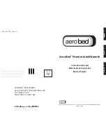 AeroBed Premier IntelliWarmth Instruction Manual preview