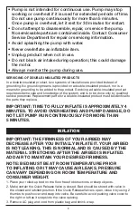 Preview for 4 page of AeroBed R2110 AU / RDV Instruction Manual