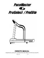 Aerobics PaceMaster ProElite Owner'S Manual preview