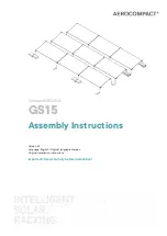 Preview for 1 page of AEROCOMPACT CompactGROUND GS15 Assembly Instructions Manual