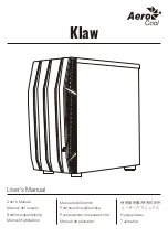 Aerocool Klaw User Manual preview