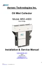 Aeroex Technologies ARO-2000 Installation & Service Manual preview