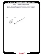 Preview for 10 page of Aerofit Mega Power MTH-1100 Owner'S Manual