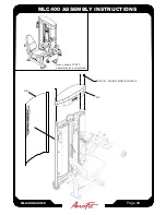 Preview for 22 page of Aerofit MLC-400 Owner'S Manual