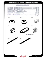 Предварительный просмотр 8 страницы Aerofit MRM-1700 Owner'S Manual