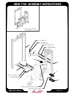 Preview for 14 page of Aerofit MRM-1700 Owner'S Manual