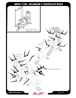 Предварительный просмотр 15 страницы Aerofit MRM-1700 Owner'S Manual