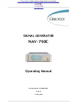 Aeroflex 2030 Series Operating Manual preview