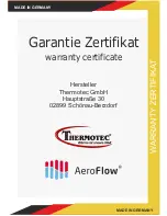 Предварительный просмотр 16 страницы AeroFlow COMPACT 1000 TFLH-2 User Manual