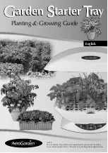 Preview for 1 page of AeroGarden 507140-0000 AD Planting & Growing Manual