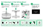 Preview for 2 page of AeroGarden Bounty Elite 100913-BSS Quick Setup Manual