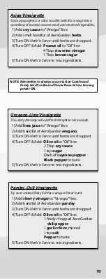 Preview for 11 page of AeroGarden Herb'n Serve Manual