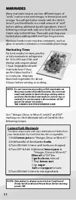 Preview for 12 page of AeroGarden Herb'n Serve Manual