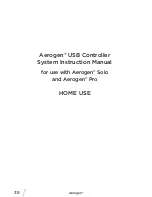 Предварительный просмотр 40 страницы Aerogen Aerogen USB Controller Instruction Manual