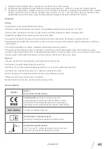 Preview for 45 page of Aerogen Ultra AG-AS7000-EUR Instruction Manual