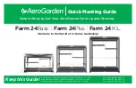 AeroGrow 100024 Quick Planting Manual preview