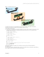 Предварительный просмотр 3 страницы Aerohive Networks HIVEMANAGER AH-HM-1U-NR Memory Upgrade Instructions