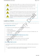 Предварительный просмотр 3 страницы Aerohive AP150W Hardware User'S Manual