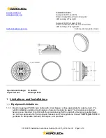 Preview for 3 page of AeroLEDs Sunspot 36 4313-H Installation Instructions Manual