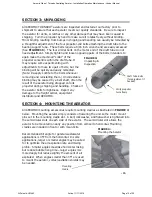 Preview for 15 page of Aeromix Class I TORNADO Installation, Operation And Maintenance Manual