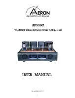 Preview for 1 page of Aeron AP990C User Manual