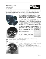Aeronaut Turbo-fan 4000 Operating Instructions And Safety Manual preview