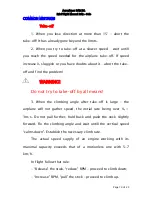 Preview for 14 page of Aeroplanes DAR DAR-Solo series Brief Flight Manual