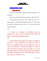 Preview for 16 page of Aeroplanes DAR DAR-Solo series Brief Flight Manual