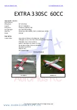 Preview for 1 page of AeroPlus EXTRA 330SC 60CC Manual