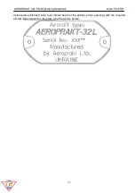 Preview for 11 page of AEROPRAKT A-32L Pilot Operating Handbook