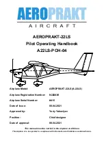 Preview for 1 page of AEROPRAKT A22LS Pilot Operating Handbook