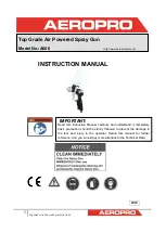 Предварительный просмотр 1 страницы Aeropro A606 Instruction Manual