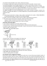 Предварительный просмотр 8 страницы Aeropro ACHF9034 Operating Instructions Manual