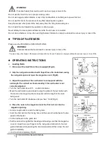 Предварительный просмотр 7 страницы Aeropro CN45RA Operating Instructions Manual