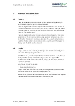 Preview for 5 page of aeropur ecomax 100 Operating Instructions Manual