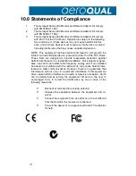 Preview for 22 page of Aeroqual 200 series User Manual