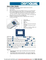 Предварительный просмотр 2 страницы Aeroqual Series 300 User Manual