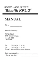 Aeros Stealth 13 KPL 2 Manual preview