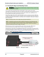 Preview for 20 page of Aerotech ANT20G Series Hardware Manual