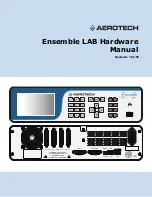 Предварительный просмотр 1 страницы Aerotech Ensemble LAB Hardware Manual