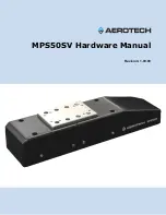 Aerotech MPS50SV Hardware Manual предпросмотр