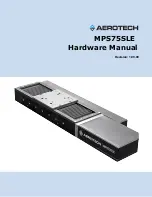 Aerotech MPS75SLE-025 Hardware Manual preview