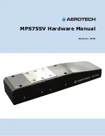 Aerotech MPS75SV Hardware Manual preview