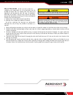 Preview for 13 page of Aerovent IM-502 Installation, Operation & Maintenance Manual